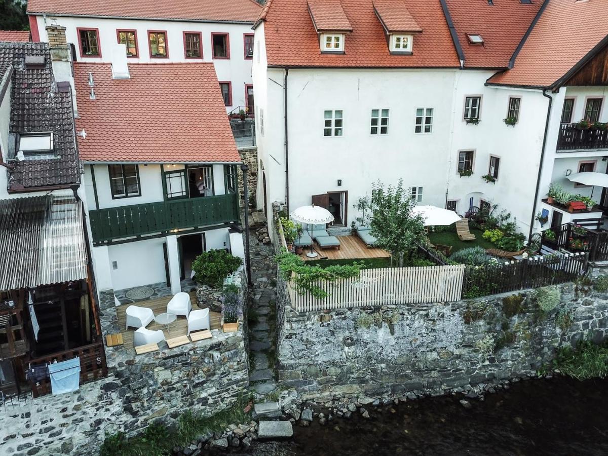 Domecek / Tiny House Lägenhet Český Krumlov Exteriör bild