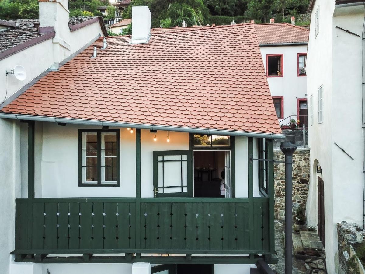 Domecek / Tiny House Lägenhet Český Krumlov Exteriör bild